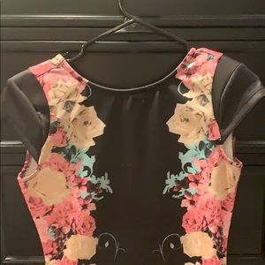 Kardashian Kollection Floral Dress